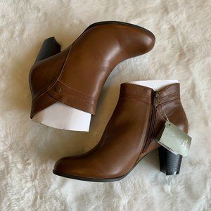 Spring Step Women's Itilia Ankle Bootie, Brown, 8.5 M US / 39 EU